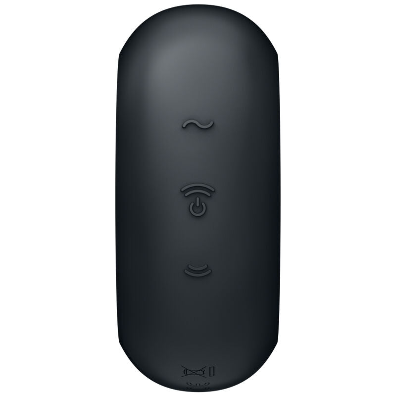 Satisfyer Pro To Go 3 Double Air Pulse Stimulator & Vibrator Black | Niks.fi verkkokauppa