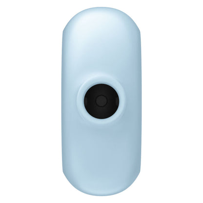 Satisfyer Pro To Go 3 Double Air Pulse Stimulator & Vibrator Blue | Niks.fi verkkokauppa