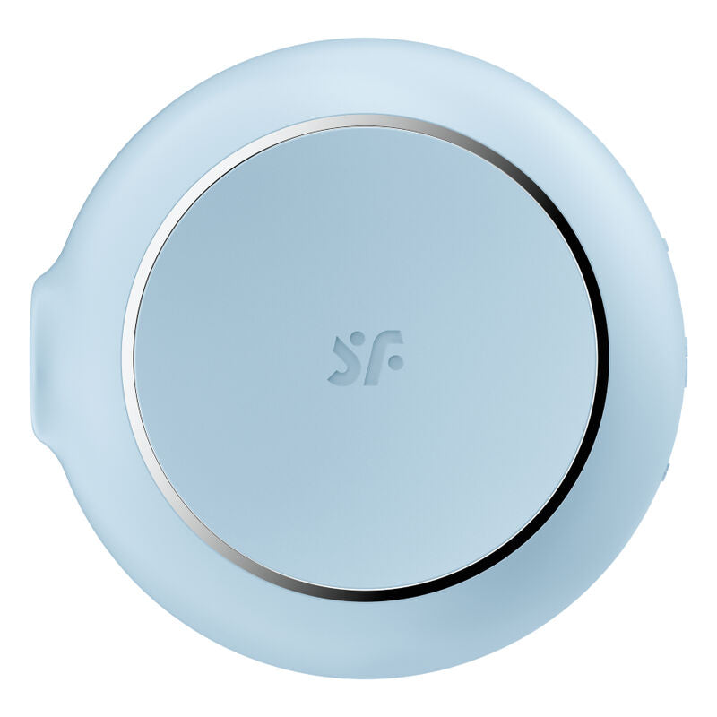 Satisfyer Pro To Go 3 Double Air Pulse Stimulator & Vibrator Blue | Niks.fi verkkokauppa