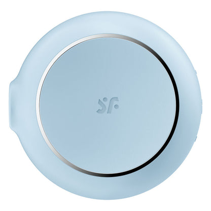 Satisfyer Pro To Go 3 Double Air Pulse Stimulator & Vibrator Blue | Niks.fi verkkokauppa