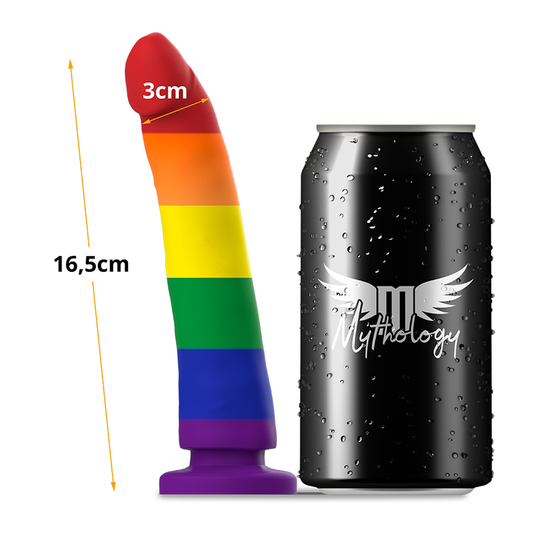 Mythology Devon Pride Dildo M | Niks.fi verkkokauppa