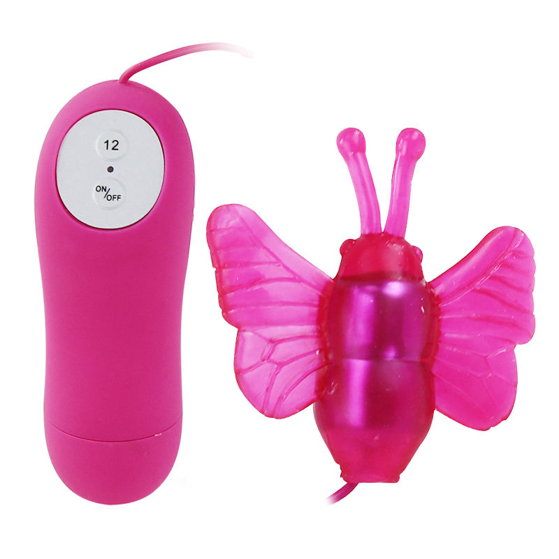 Baile Cute Secret Butterfly Stimulator Vibrator 12V | Niks.fi verkkokauppa