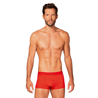 Obsessive Boldero Boxer Shorts Red S/M | Niks.fi verkkokauppa