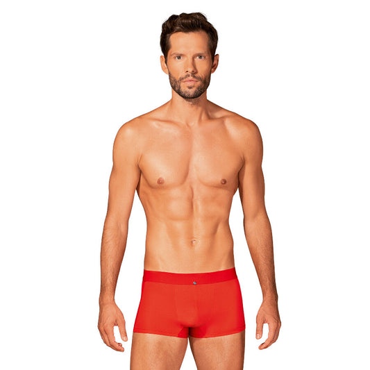 Obsessive Boldero Boxer Shorts Red S/M | Niks.fi verkkokauppa