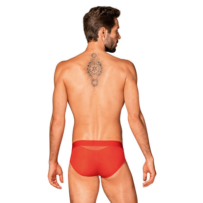 Obsessive Boldero Briefs Red S/M | Niks.fi verkkokauppa