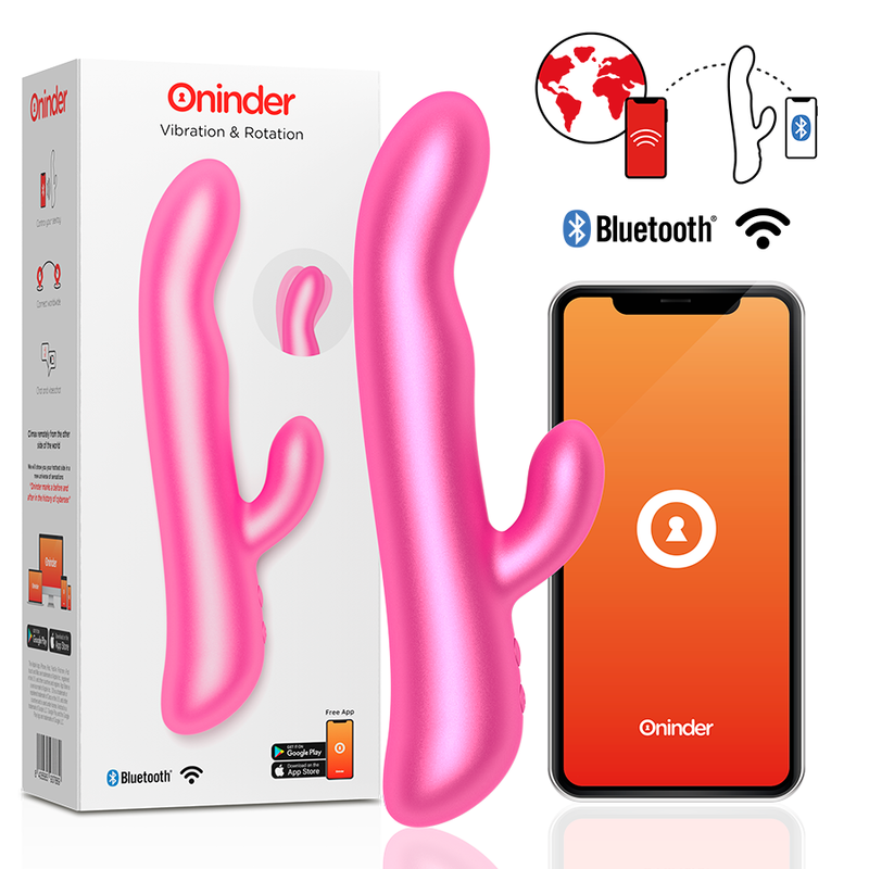 Oninder Oslo Vibration & Rotation Pink Free App | Niks.fi verkkokauppa