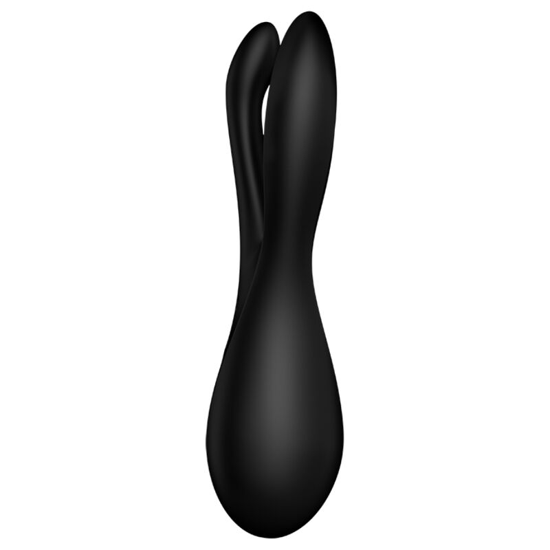 Satisfyer Threesome 2 Vibrator Black | Niks.fi verkkokauppa
