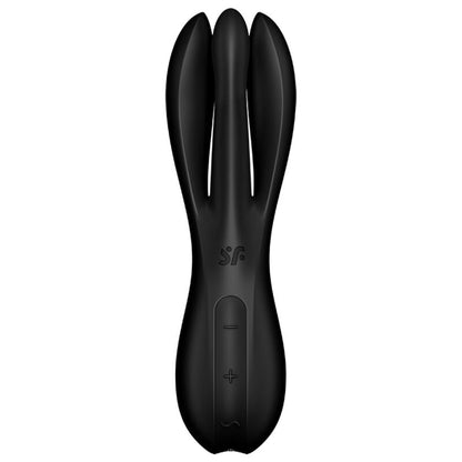 Satisfyer Threesome 2 Vibrator Black | Niks.fi verkkokauppa