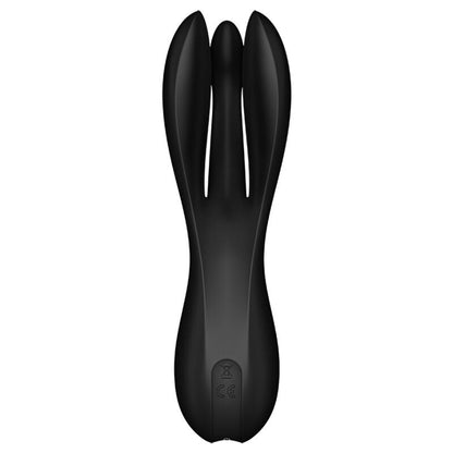 Satisfyer Threesome 2 Vibrator Black | Niks.fi verkkokauppa