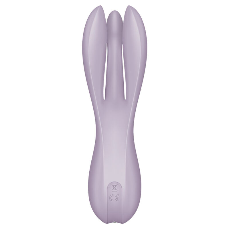 Satisfyer Threesome 2 Vibrator Violet | Niks.fi verkkokauppa