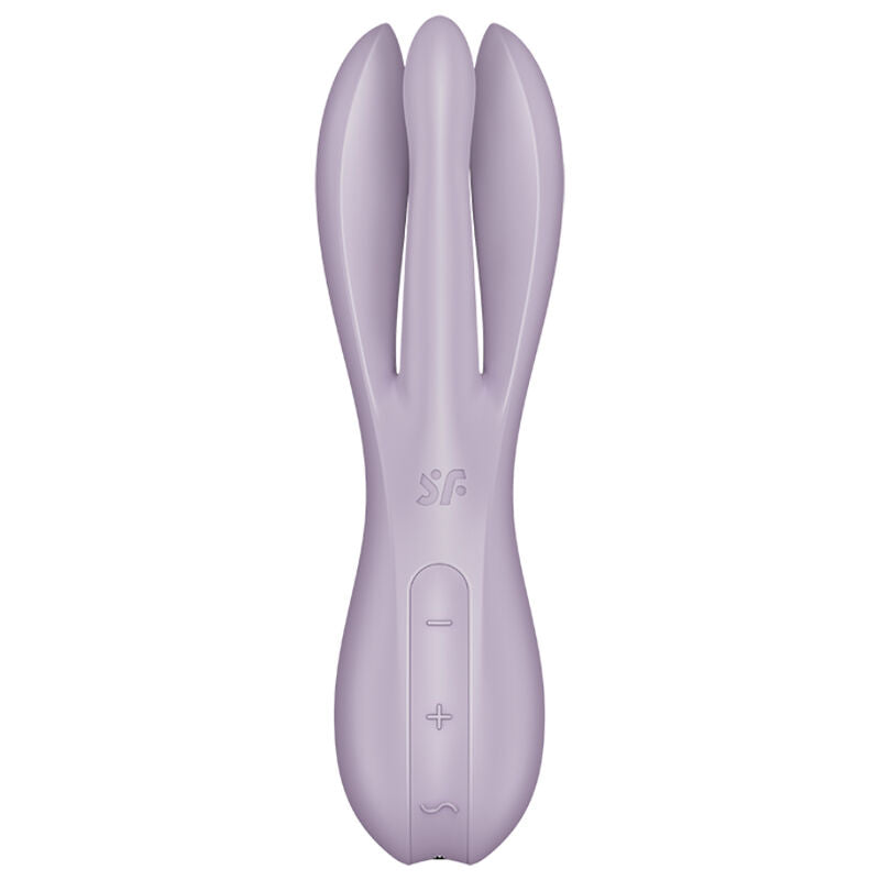 Satisfyer Threesome 2 Vibrator Violet | Niks.fi verkkokauppa