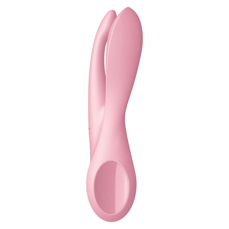 Satisfyer Threesome 1 Vibrator Pink | Niks.fi verkkokauppa