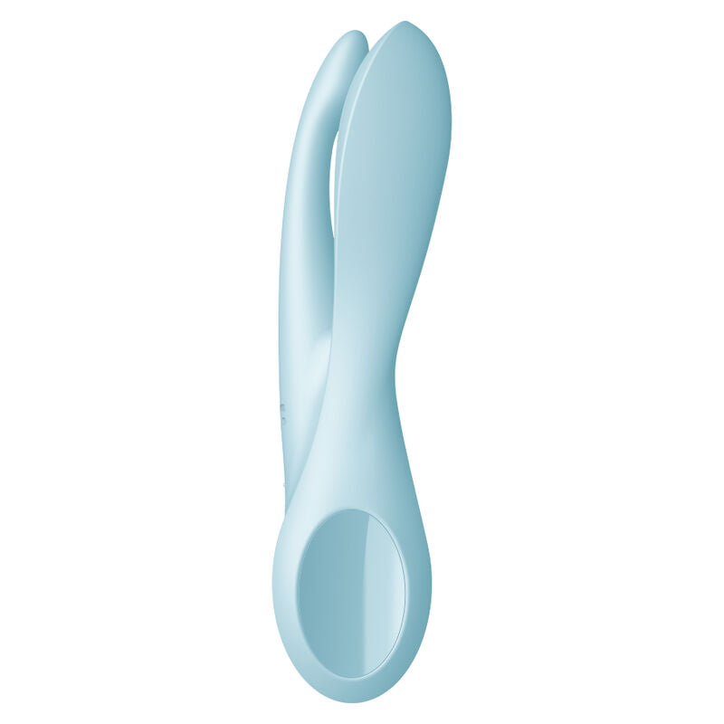Satisfyer Threesome 1 Vibrator Blue | Niks.fi verkkokauppa