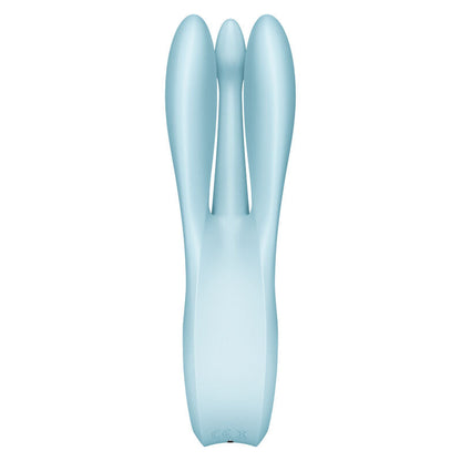 Satisfyer Threesome 1 Vibrator Blue | Niks.fi verkkokauppa