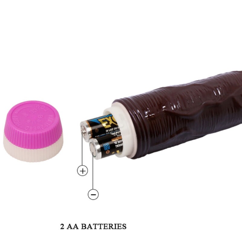 Baile Waves Of Pleasure Vibrator 23 Cm Brown | Niks.fi verkkokauppa