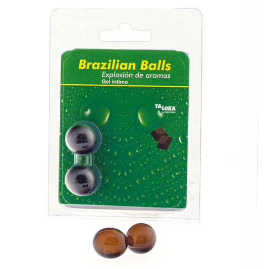 Taloka 2 Brazilian Balls Chocolate Intimate Gel | Niks.fi verkkokauppa