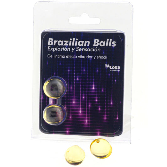 Taloka 2 Brazilian Balls Vibrating & Shock Effect Exciting Gel | Niks.fi verkkokauppa