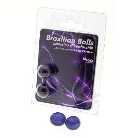 Taloka 2 Brazilian Balls Electric Vibrating Effect Exciting Gel | Niks.fi verkkokauppa
