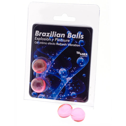 Taloka 2 Brazilian Balls Refresh Vibrating Effect Exciting Gel | Niks.fi verkkokauppa