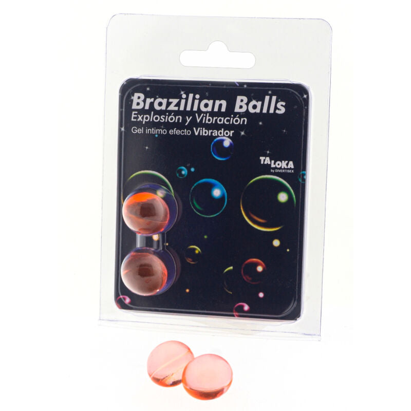 Taloka 2 Brazilian Balls Vibrating Effect Exciting Gel | Niks.fi verkkokauppa