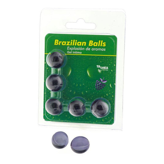 Taloka 5 Brazilian Balls Berries Intimate Gel | Niks.fi verkkokauppa