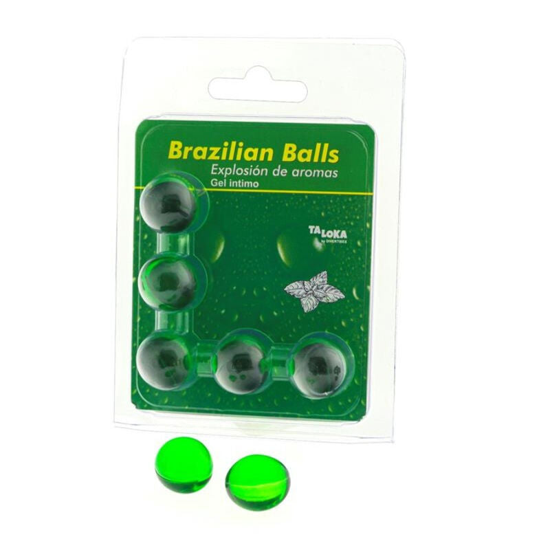 Taloka 5 Brazilian Balls Mint Intimate Gel | Niks.fi verkkokauppa