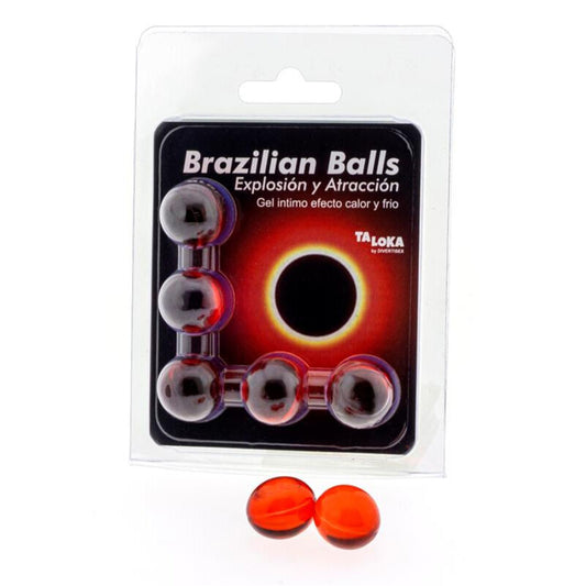 Taloka 5 Brazilian Balls Hot & Cold Effect Exciting Gel | Niks.fi verkkokauppa