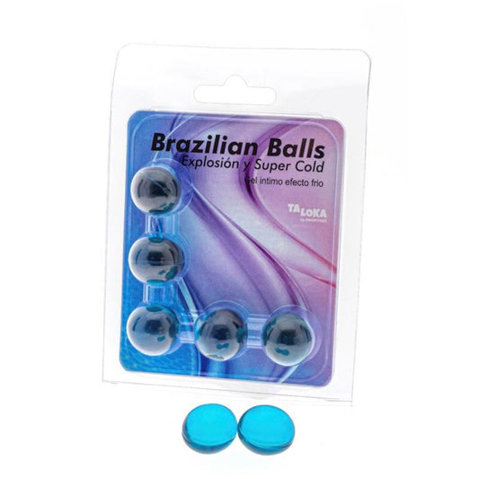 Taloka 5 Brazilian Balls Cold Effect Exciting Gel | Niks.fi verkkokauppa