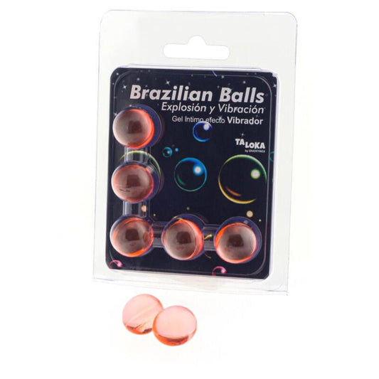 Taloka 5 Brazilian Balls Vibrating Effect Exciting Gel | Niks.fi verkkokauppa