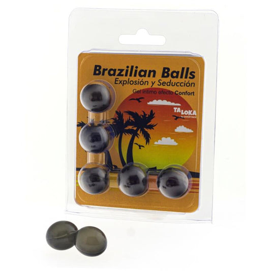 Taloka 5 Brazilian Balls Comfort Effect Exciting Gel | Niks.fi verkkokauppa