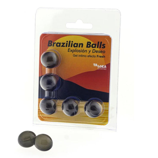 Taloka 5 Brazilian Balls Fresh Effect Exciting Gel | Niks.fi verkkokauppa