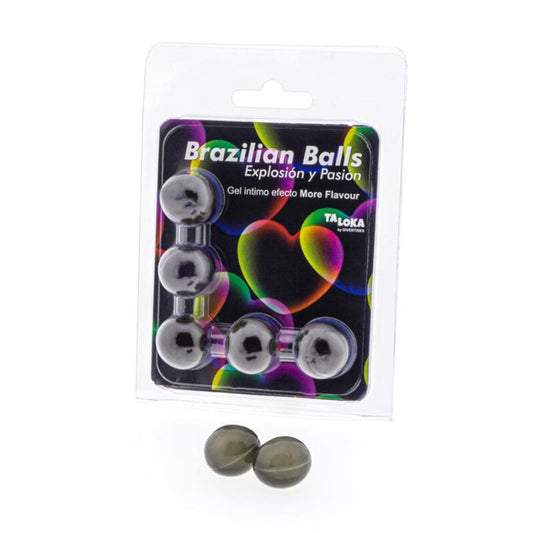 Taloka 5 Brazilian Balls More Flavour Effect Exciting Gel | Niks.fi verkkokauppa