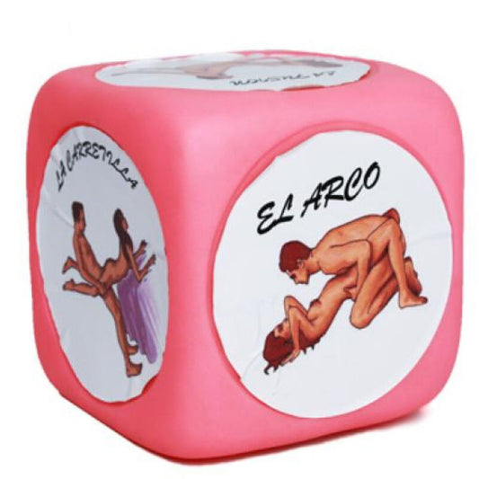 Diablo Picante Super Large Kamasutra Dice Of Postures Pink | Niks.fi verkkokauppa