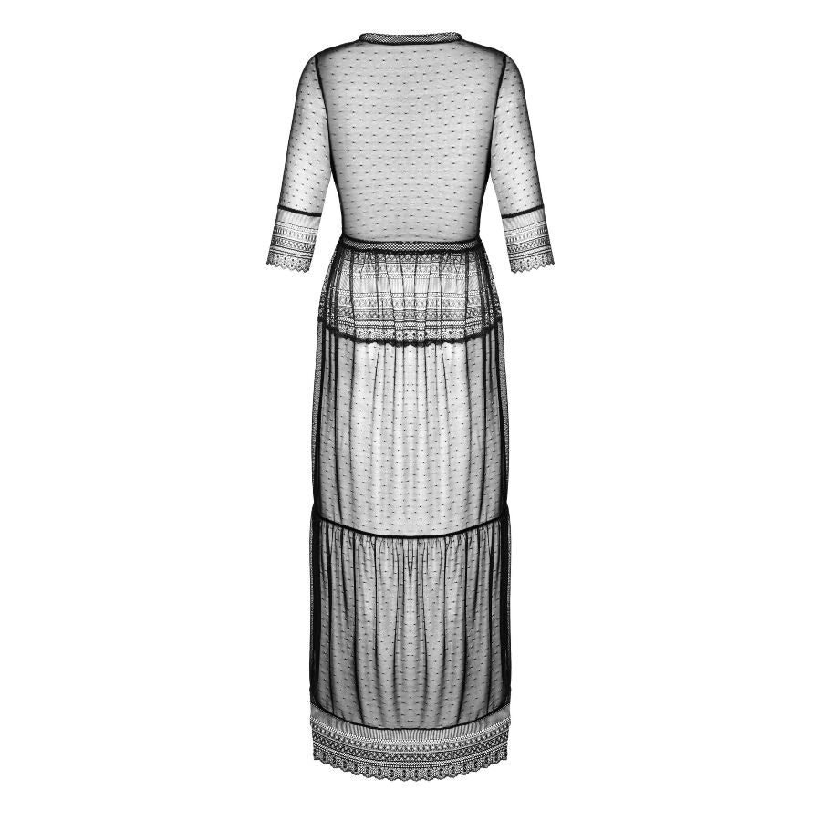 Obsessive Etiqua Peignoir Xs/S | Niks.fi verkkokauppa