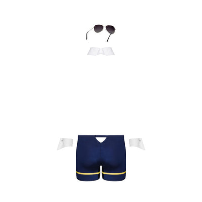 Obsessive Pilotman Set Costume S/M | Niks.fi verkkokauppa
