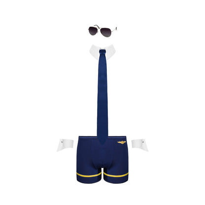 Obsessive Pilotman Set Costume L/Xl | Niks.fi verkkokauppa