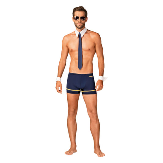 Obsessive Pilotman Set Costume L/Xl | Niks.fi verkkokauppa