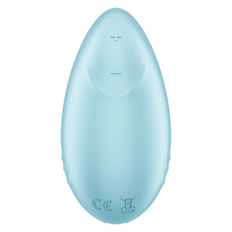 Satisfyer Tropical Tip Lay-On Vibrator Blue | Niks.fi verkkokauppa