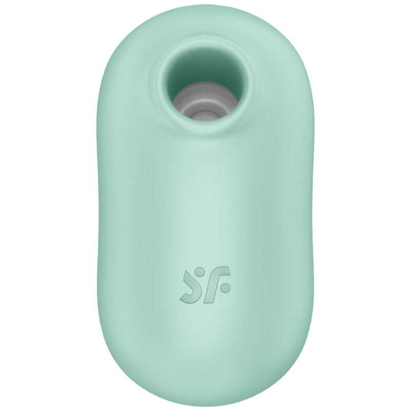 Satisfyer Pro To Go 2 Double Air Pulse Stimulator & Vibrator Green | Niks.fi verkkokauppa