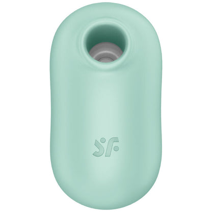 Satisfyer Pro To Go 2 Double Air Pulse Stimulator & Vibrator Green | Niks.fi verkkokauppa