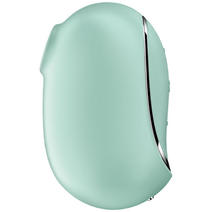Satisfyer Pro To Go 2 Double Air Pulse Stimulator & Vibrator Green | Niks.fi verkkokauppa
