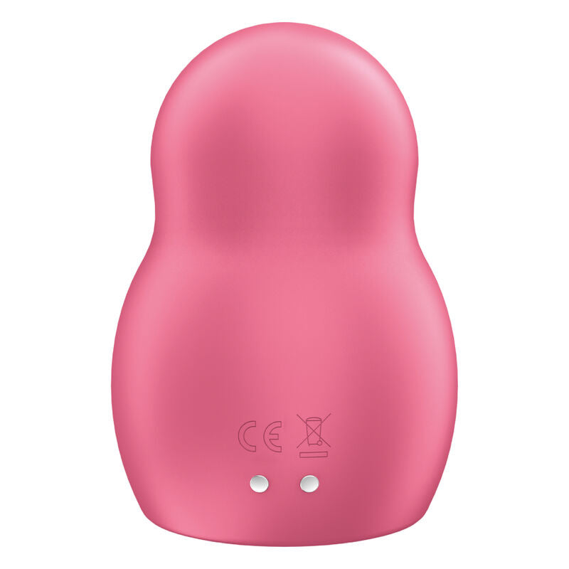 Satisfyer Pro To Go 1 Double Air Pulse Stimulator & Vibrator Red | Niks.fi verkkokauppa