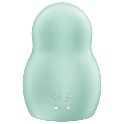 Satisfyer Pro To Go 1 Double Air Pulse Stimulator & Vibrator Green | Niks.fi verkkokauppa