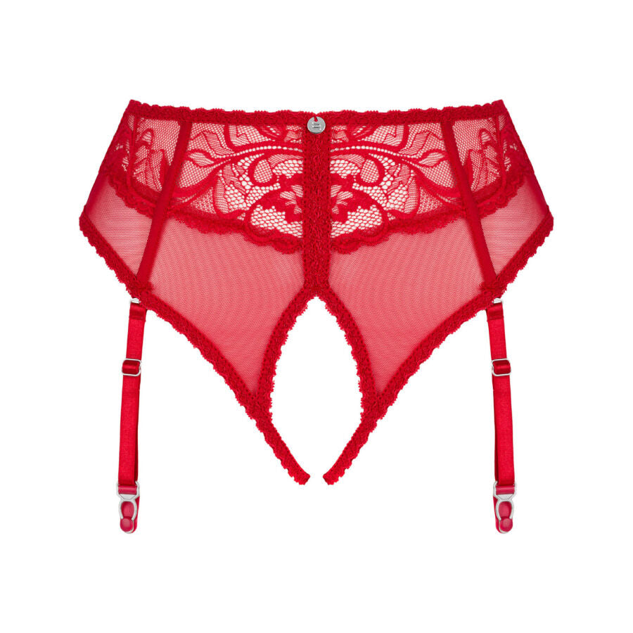 Obsessive Dagmarie Panties Garter Belt M/L | Niks.fi verkkokauppa