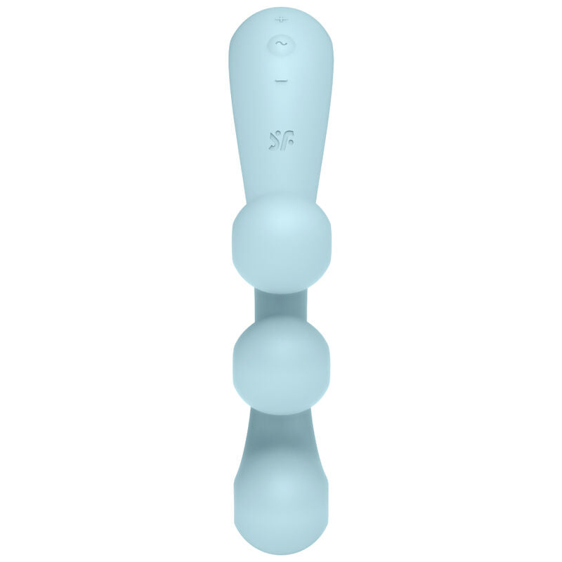 Satisfyer Tri Ball 2 Multi Vibrator Blue | Niks.fi verkkokauppa