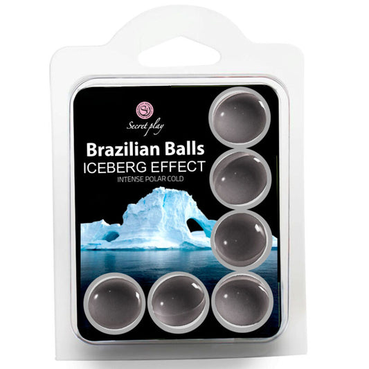 Secret Play Set 6 Brazilian Balls Iceberg Effect | Niks.fi verkkokauppa