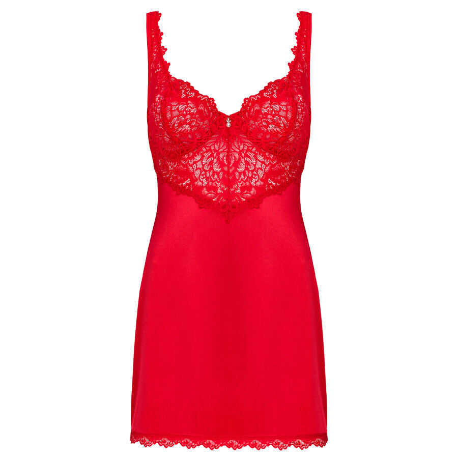 Obsessive Love Cherris Chemise And Thong S/M | Niks.fi verkkokauppa