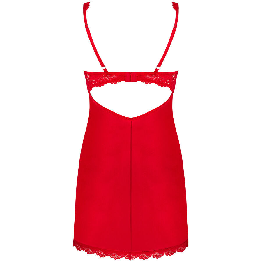 Obsessive Love Cherris Chemise And Thong S/M | Niks.fi verkkokauppa