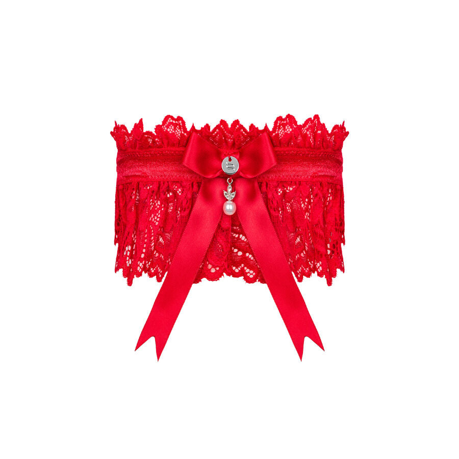 Obsessive Amor Cherris Garter One Size | Niks.fi verkkokauppa