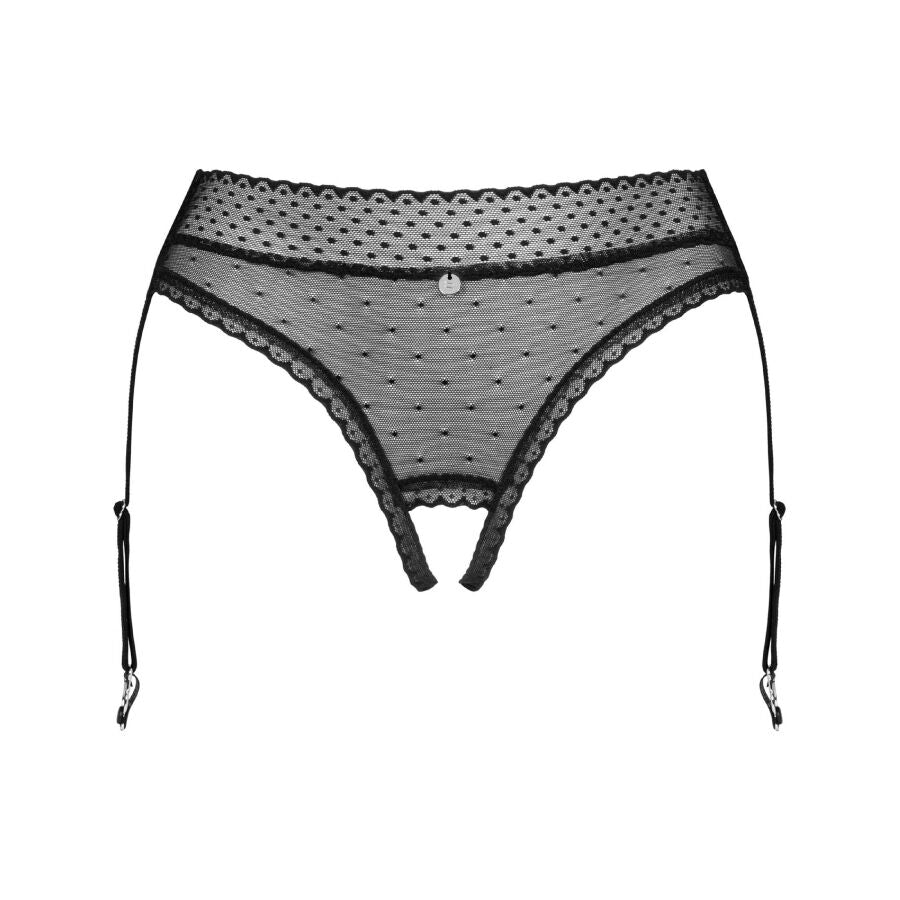 Obsessive Lanelia Panties Garter Belt M/L | Niks.fi verkkokauppa